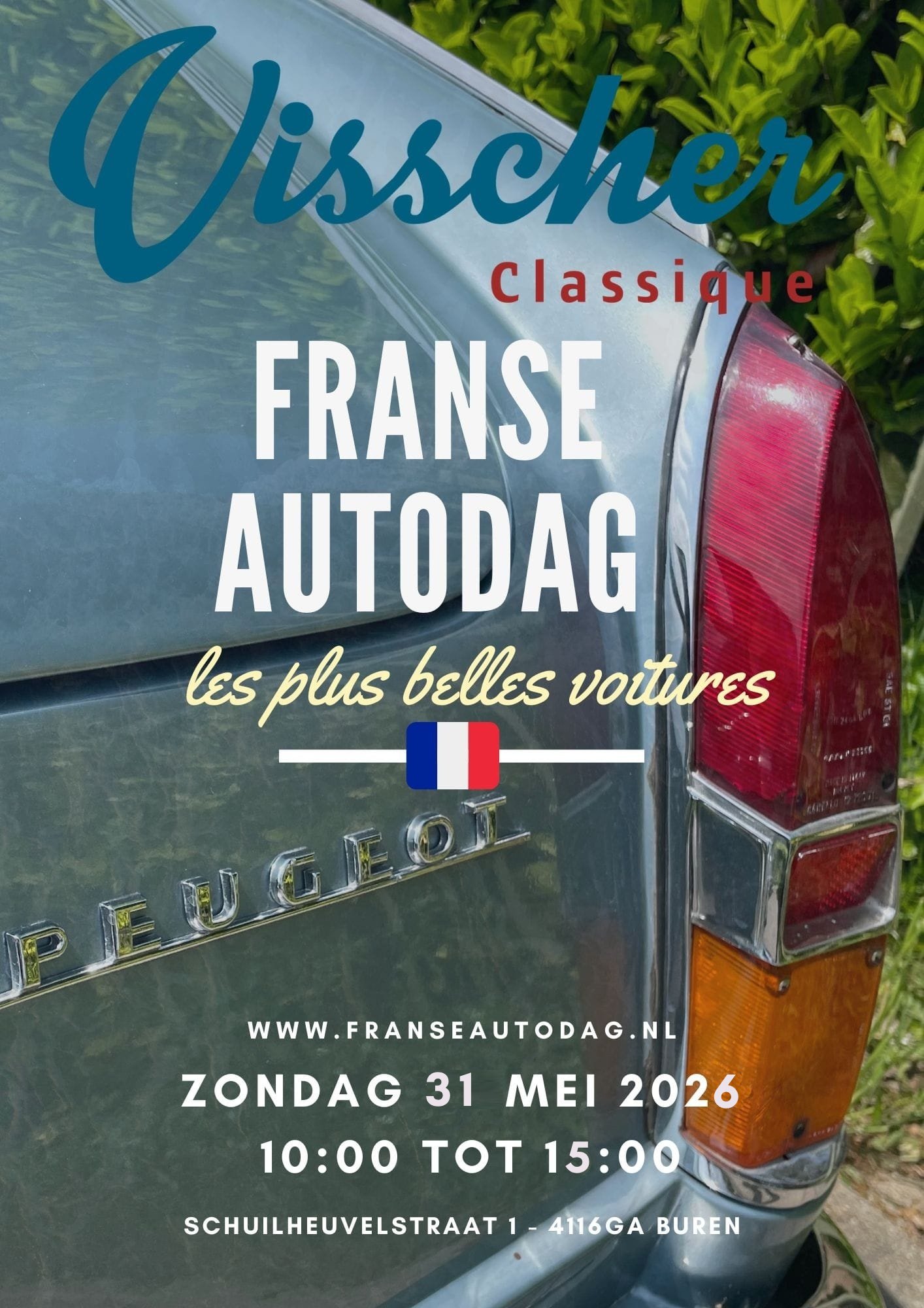 Franse Autodag in Buren