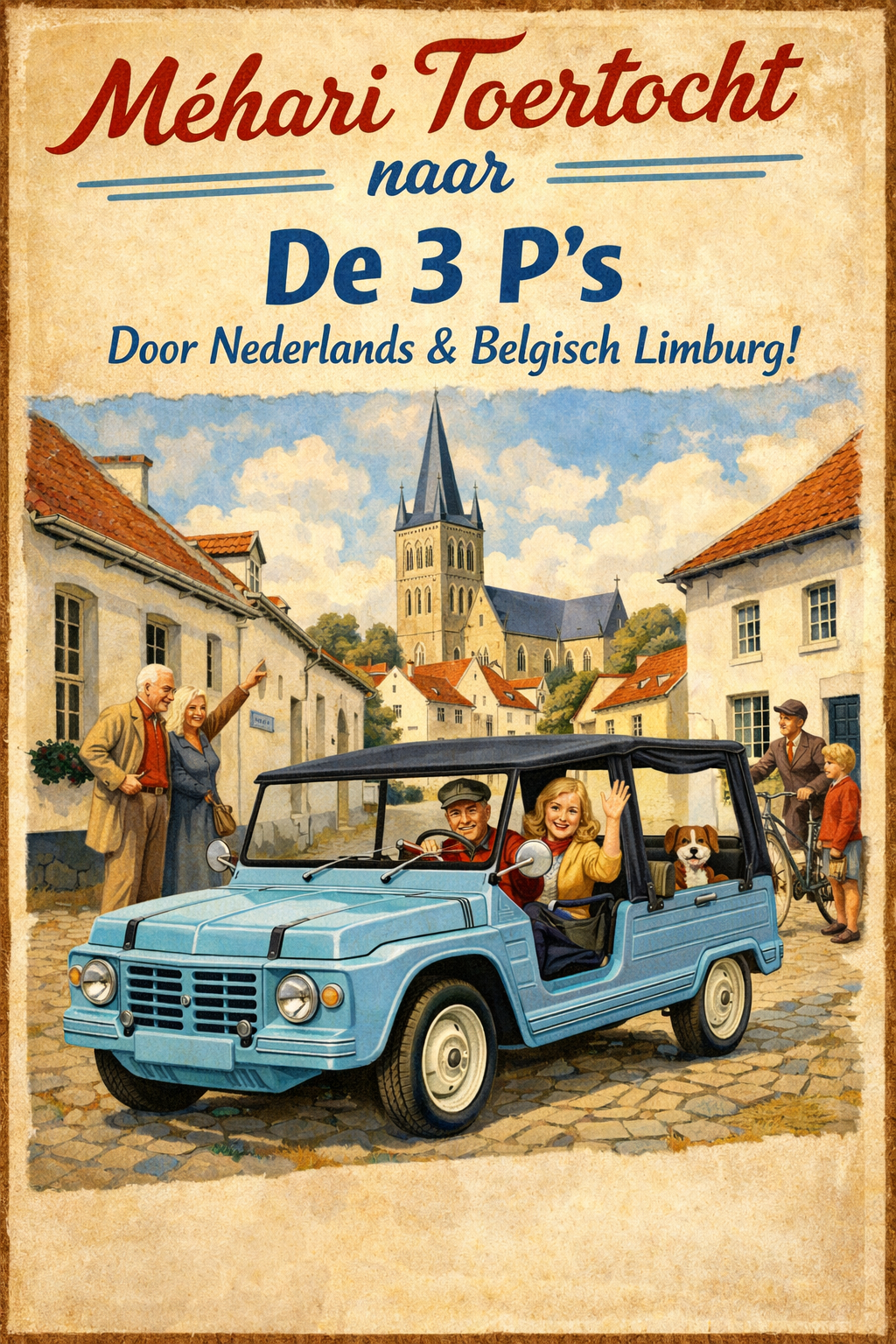 Mehari Club Nederland – Najaarsrit 2026 – De 3 P’s